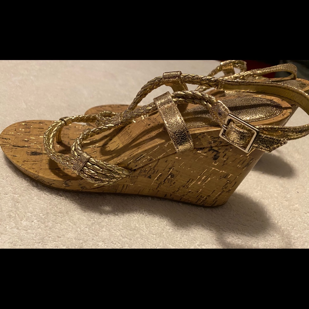 Almost Brand New  Stylish Wedges By Gianni Bini  Box 43